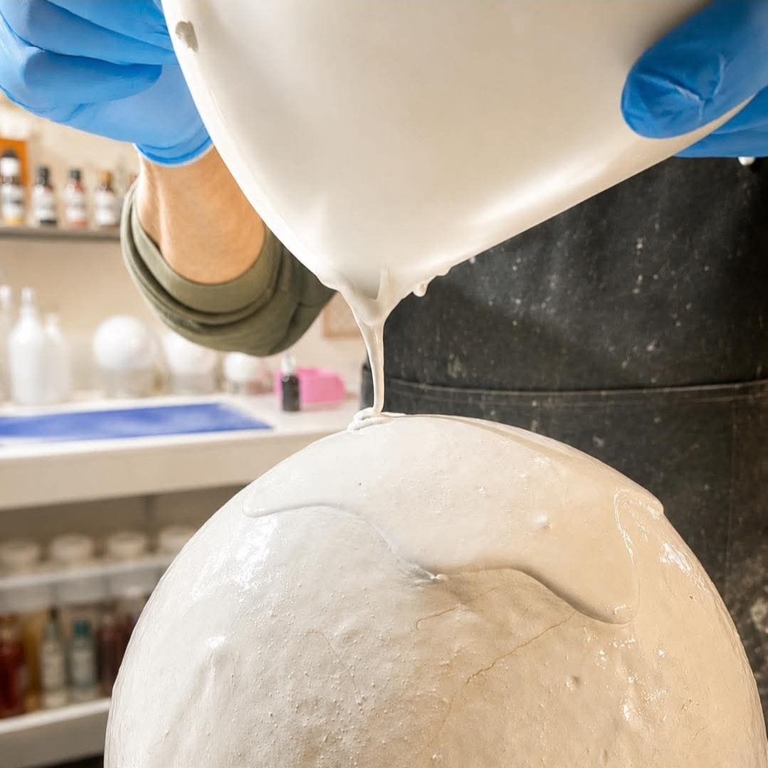 Papa & DeeDee handcrafted eco concrete pieces